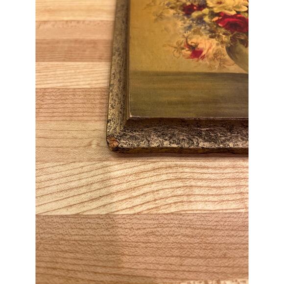 Vintage Artist Maurice DeCamps Floral Mystic and Floral Fantasy Wall Art - Picture 4 of 8